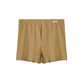 Loose-fit cotton men's boxers in solid colour, mid waist, sizes L to 3XL