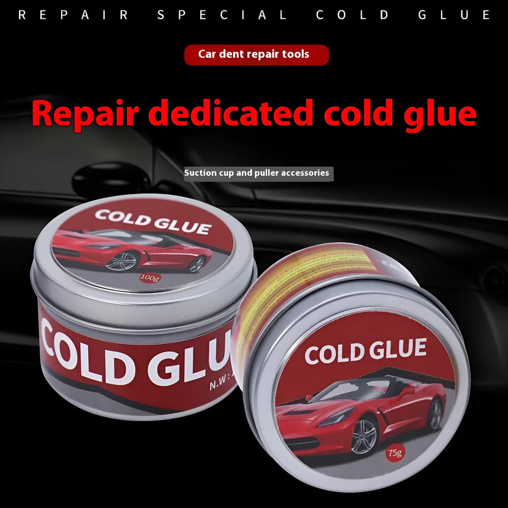Special cold glue for automobile depression repair in 75g or 100g packaging