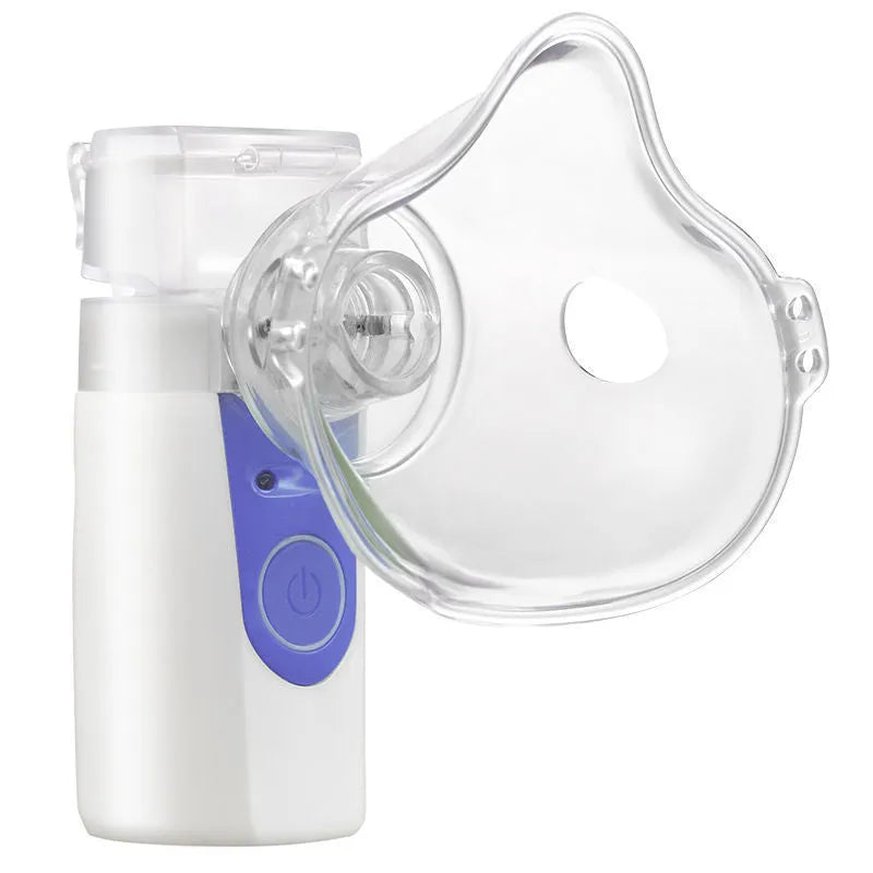 Columnar USB handheld nebuliser spray machine for household respiratory treatment with quiet operation