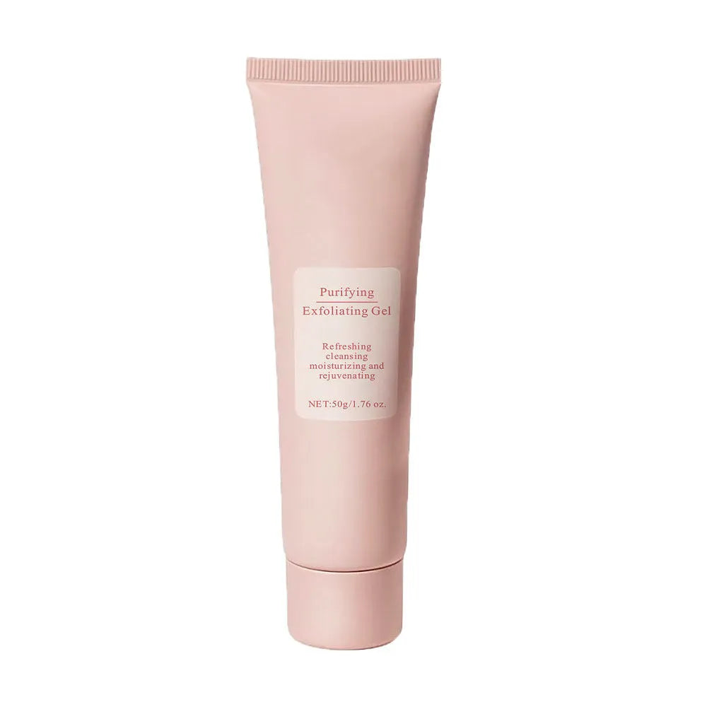 Moisturising facial exfoliating gel scrub 132g container for universal skin types