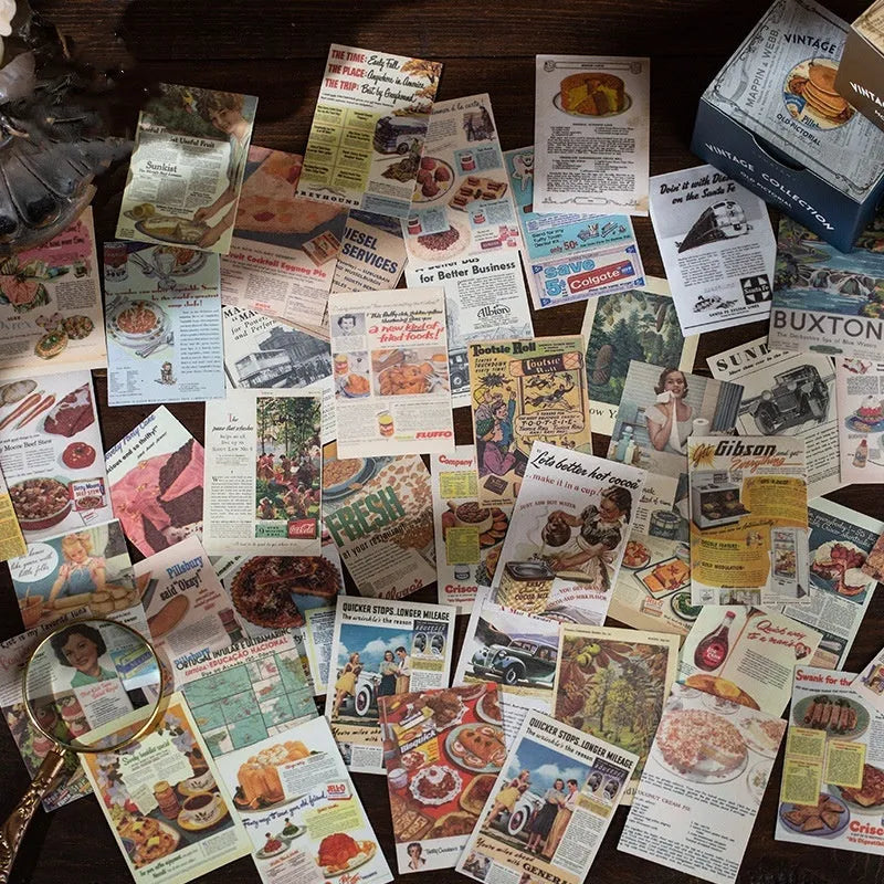 Retro note stickers pack with 320 pieces in Secret Land colour, each measuring 4cm by 6cm.