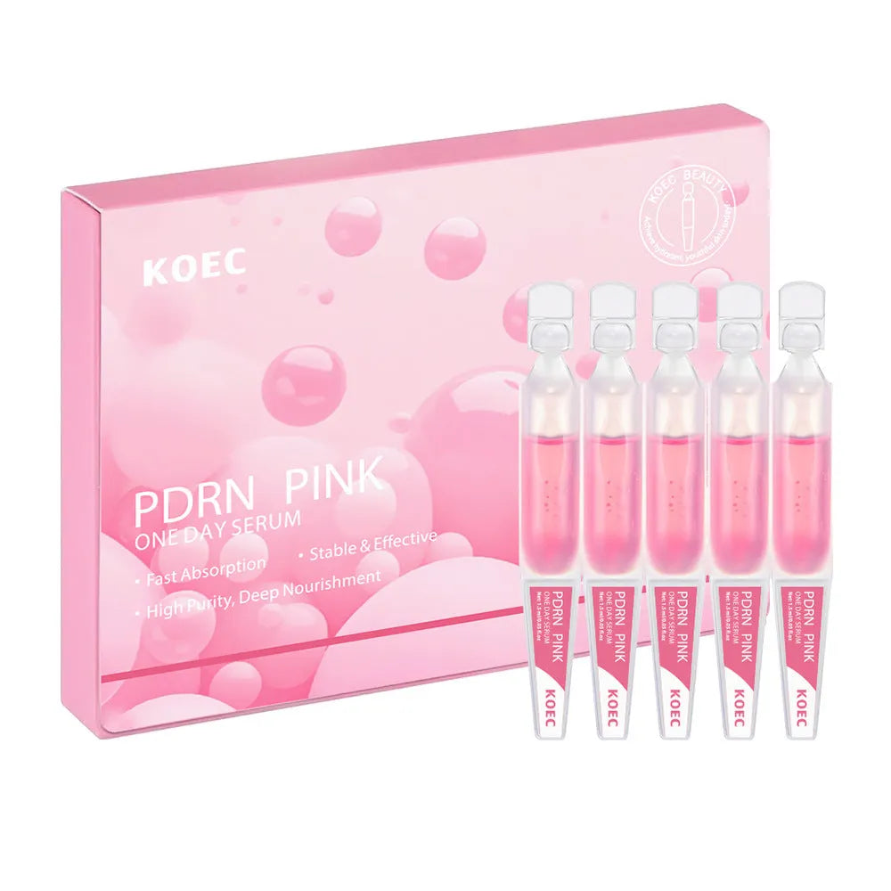 KOEC powder polypeptide disposable 10 pack moisturising sheet mask set with latex material