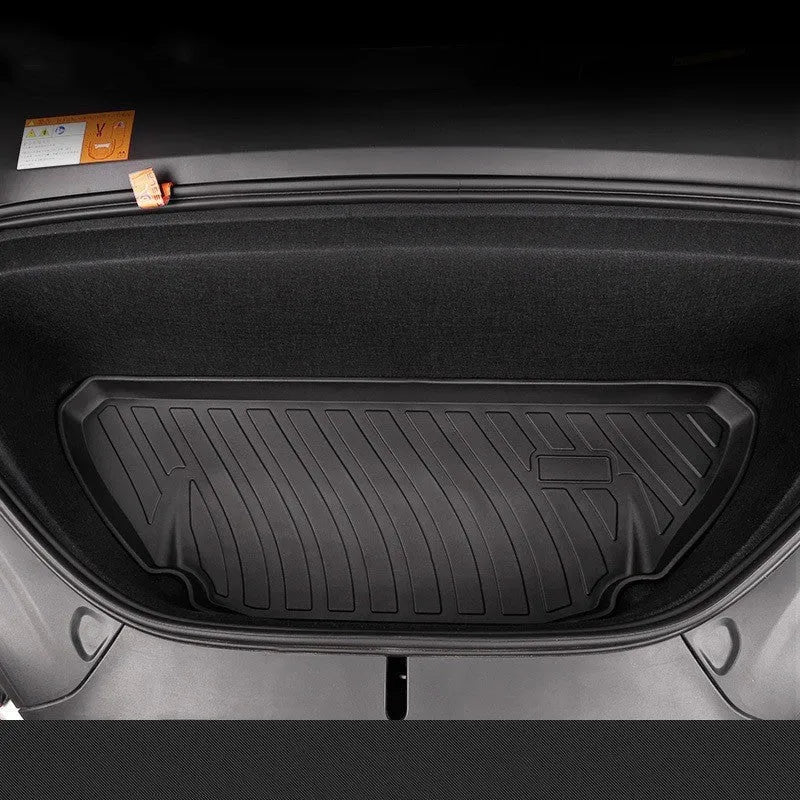 Tesla car floor mats with TPE footrest for Model 3, Y, X and S vehicles