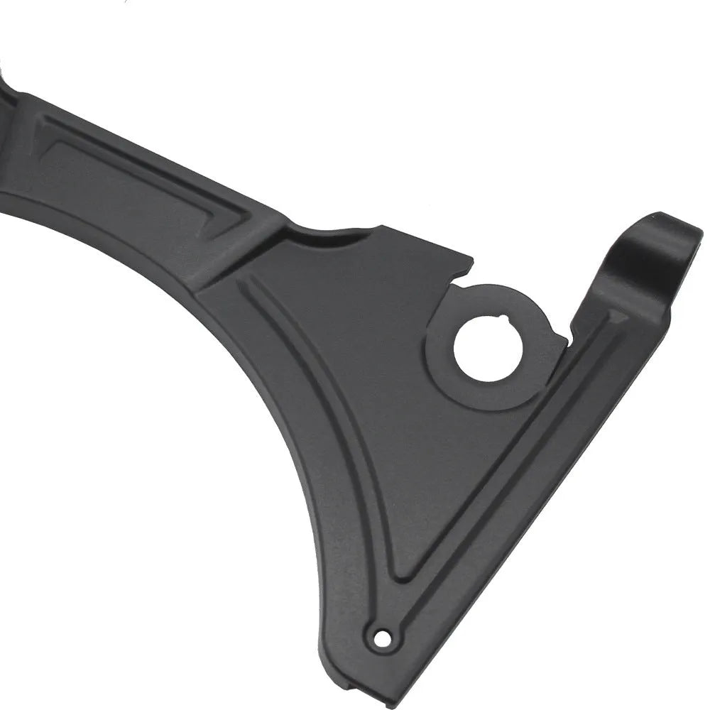 Black motorcycle cockpit fairing modification kit for BMW R1250GS and compatible R1200GS models