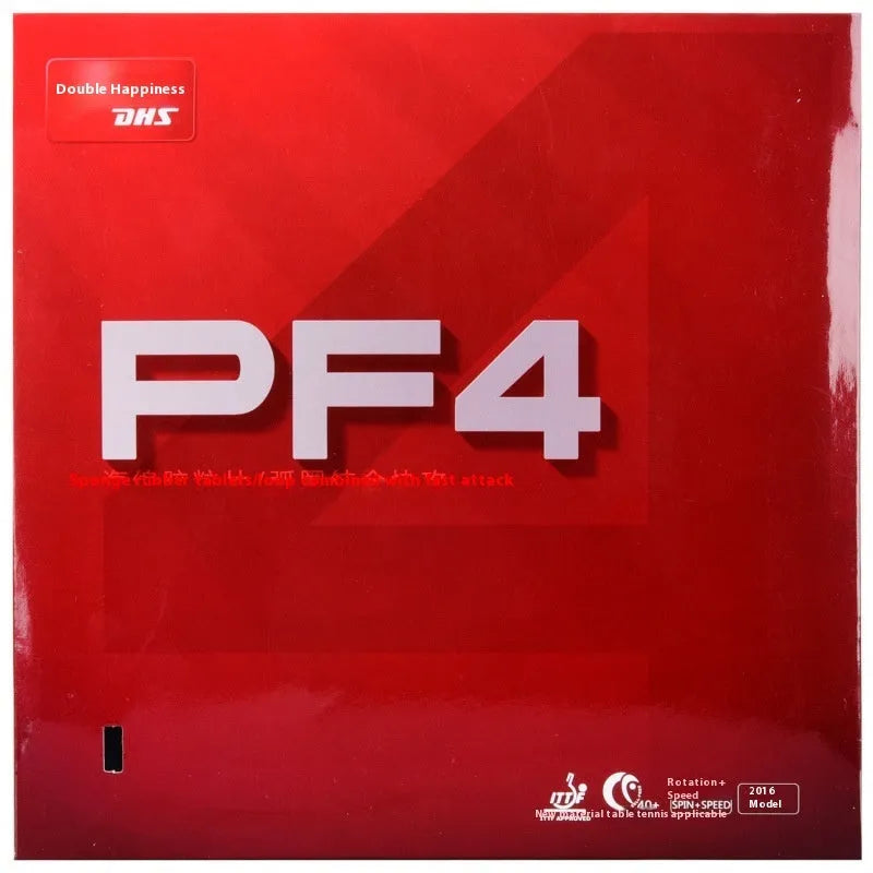 PF4-50 Classic table tennis racket with red or black anti-rubber.