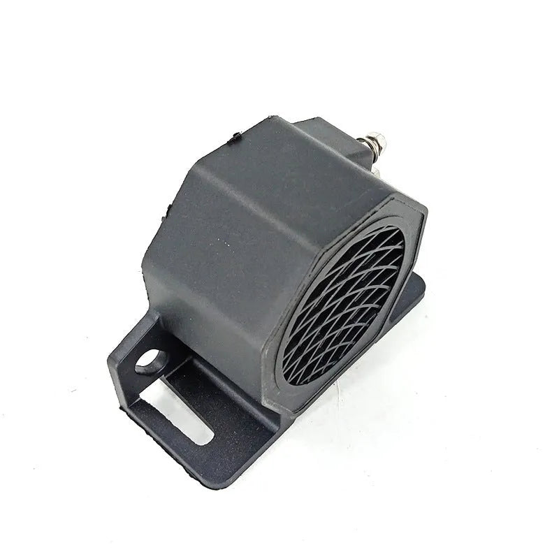 Black GQ-208A 12-80V universal reversing horn buzzer for vehicle safety warnings