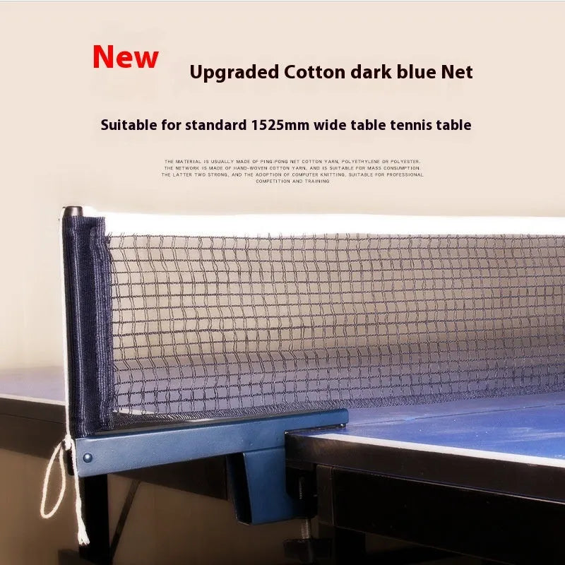 Table tennis ball post with thickened frame and universal clip for net attachment