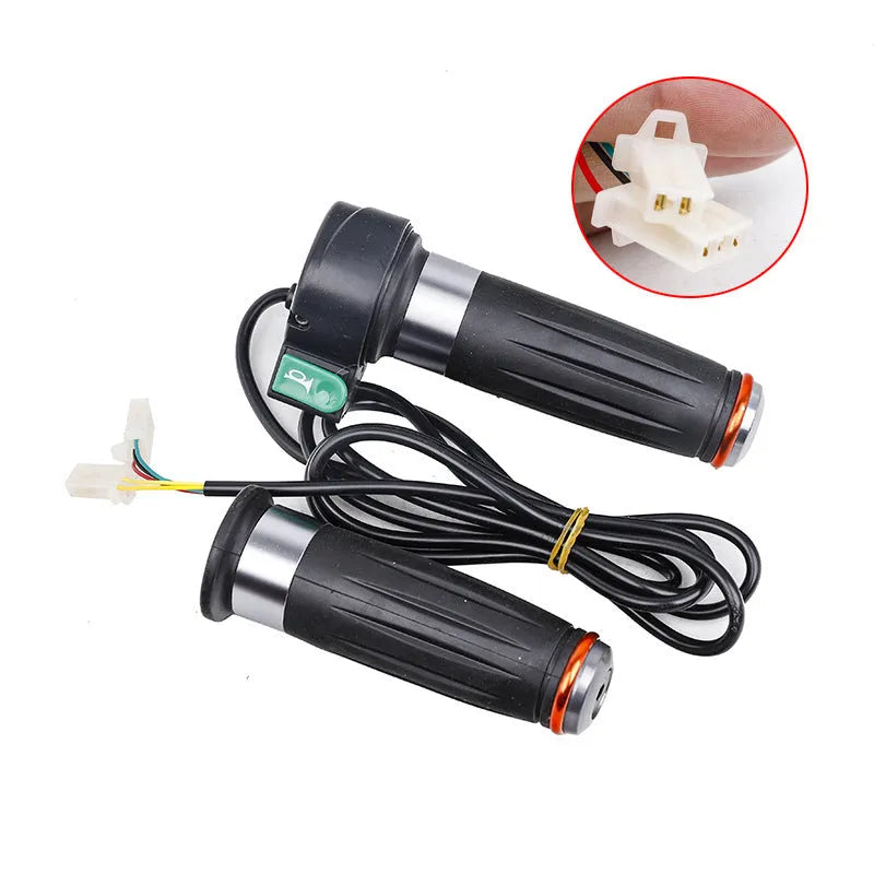 Three-wheel refuelling transfer handle electric go-kart accelerator modification kit in plastic with three-speed rotating mechanism