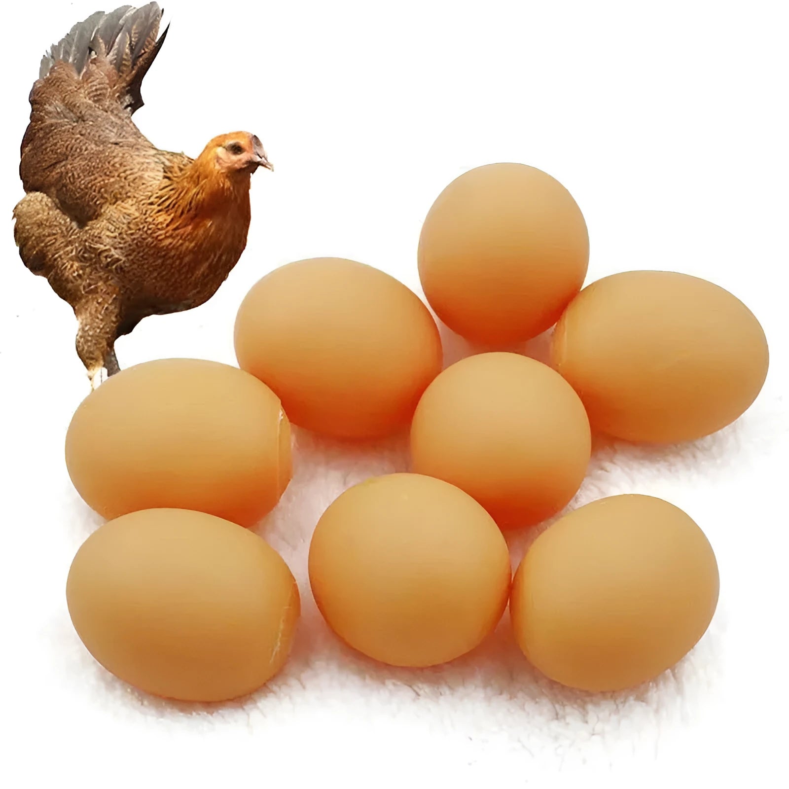 Simulation egg dog toy with sound in assorted colour, rounded plastic design for chewing and fetch play