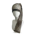 Spandex wig net mesh cap in black oversleeve type for long hair