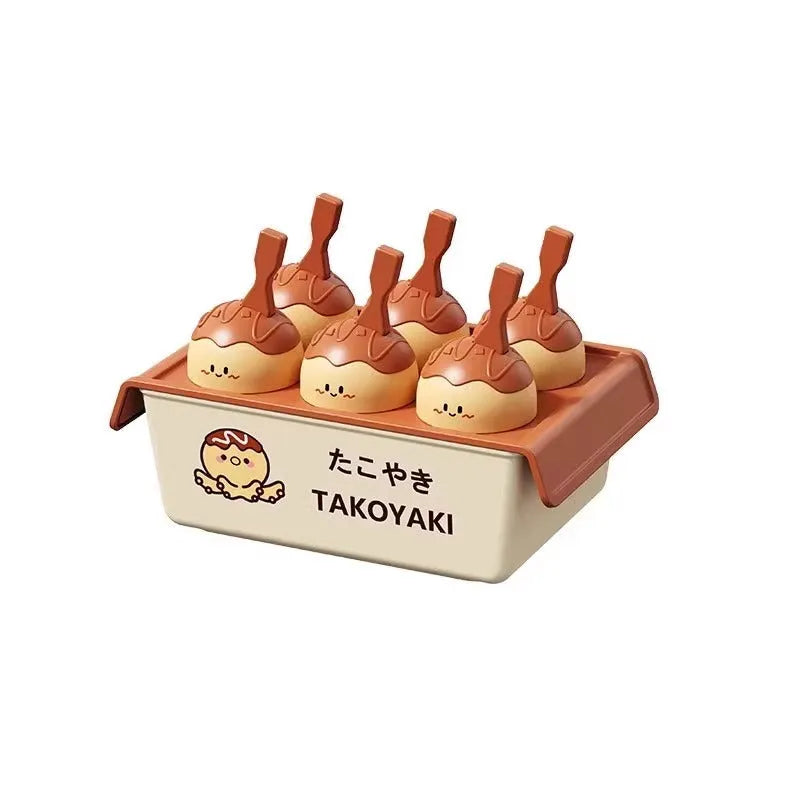 Plastic ice cream mould in octopus ball shape with modern simplicity design