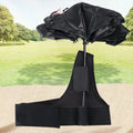 Portable umbrella holder with fixed shoulder strap black diving cloth for manual umbrellas