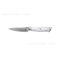 Damascus VG10 steel combined chef's knife with 21cm blade for multi-purpose kitchen use