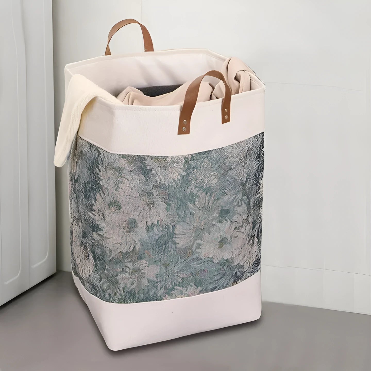 35x35x55cm fabric storage box for clothes and quilts in a choice of eight colour patterns.