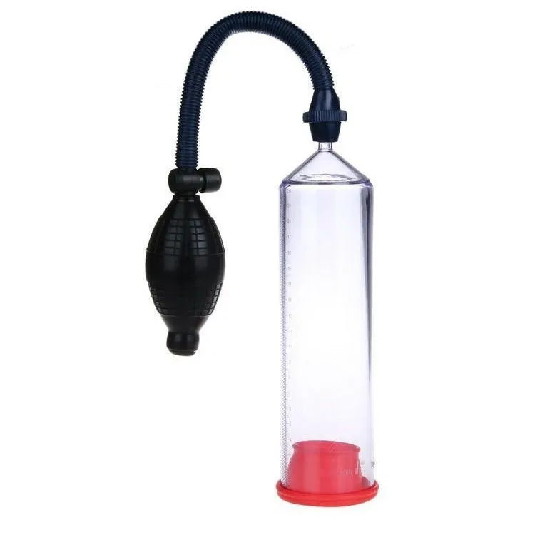 Male minimalist silicone cover for penis simulator exercise machine with plastic valve exerciser colour