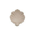 White shell fruit plate decoration ornament made from resin material