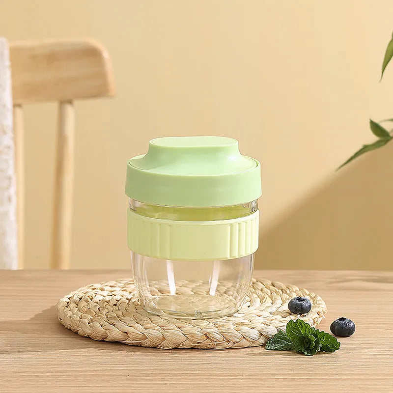 Breakfast oat cup with lid and spoon, leak-proof plastic salad cup in 480ML and 570ML, PP material, colour options green pink purple white