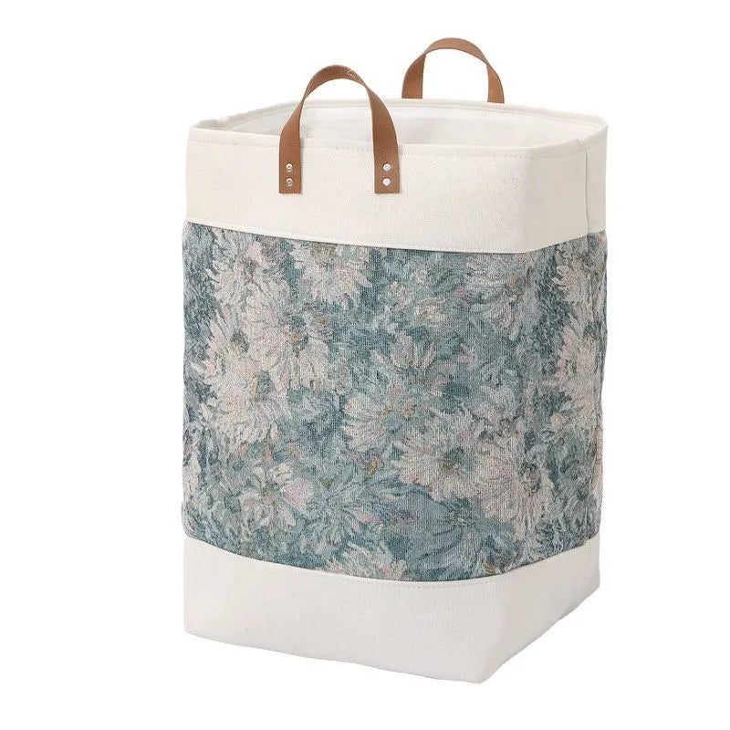 35x35x55cm fabric storage box for clothes and quilts in a choice of eight colour patterns.
