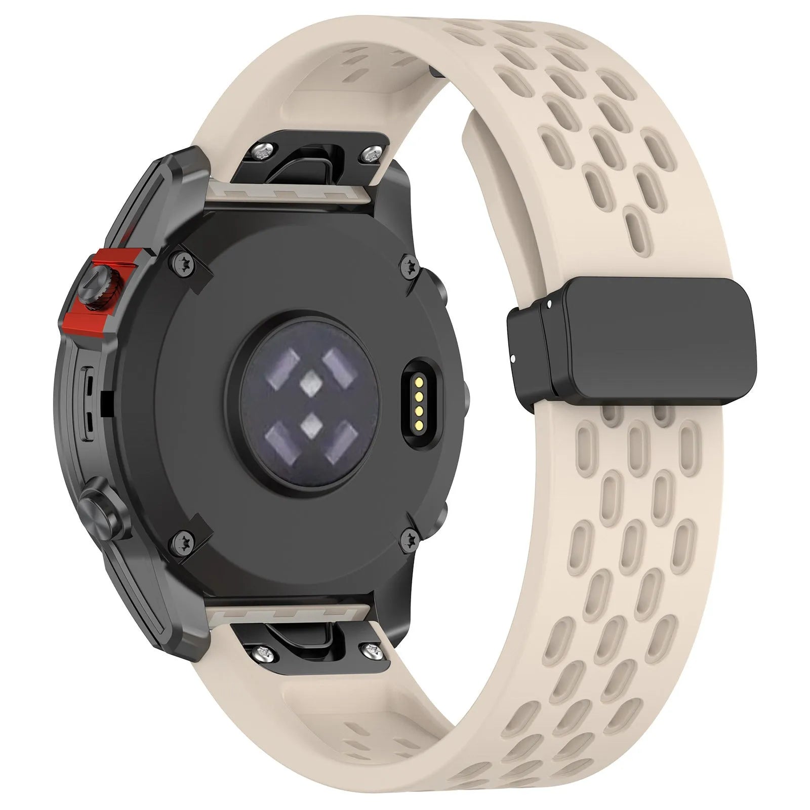 Quick release watch strap for Fenix 8 and Fenix 7 Pro in multiple colour options showing porous design.