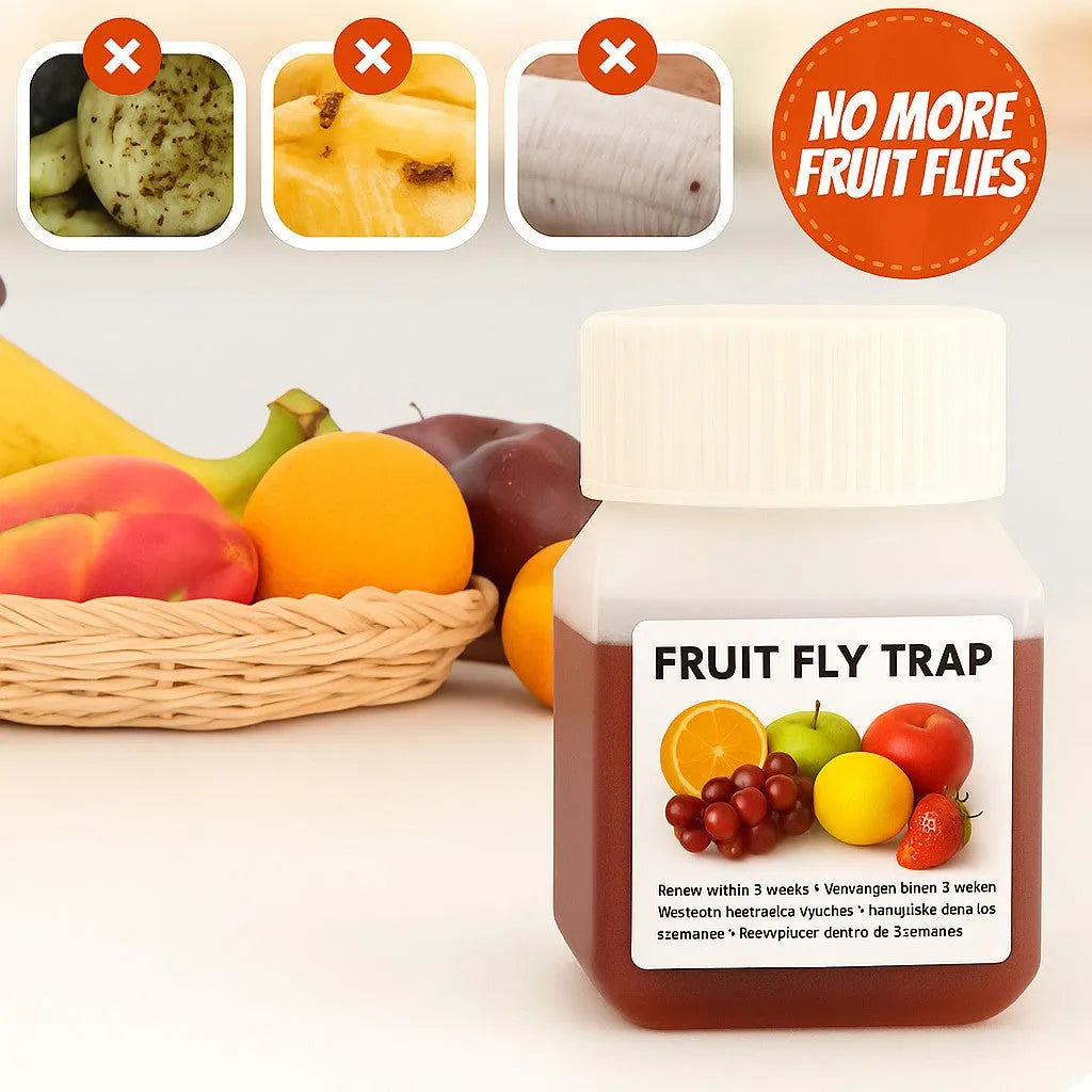 Fruit fly bait liquid bottle for indoor insect traps with multiple specification options