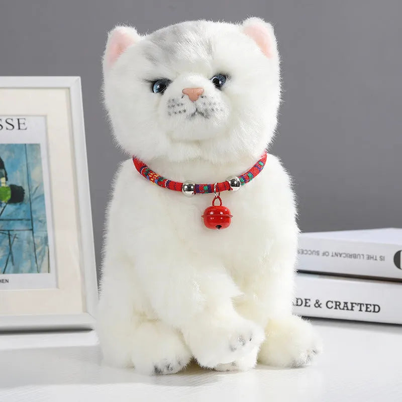 Coloured ethnic pattern adjustable pet collar for dog or cat with a small metal bell attached.