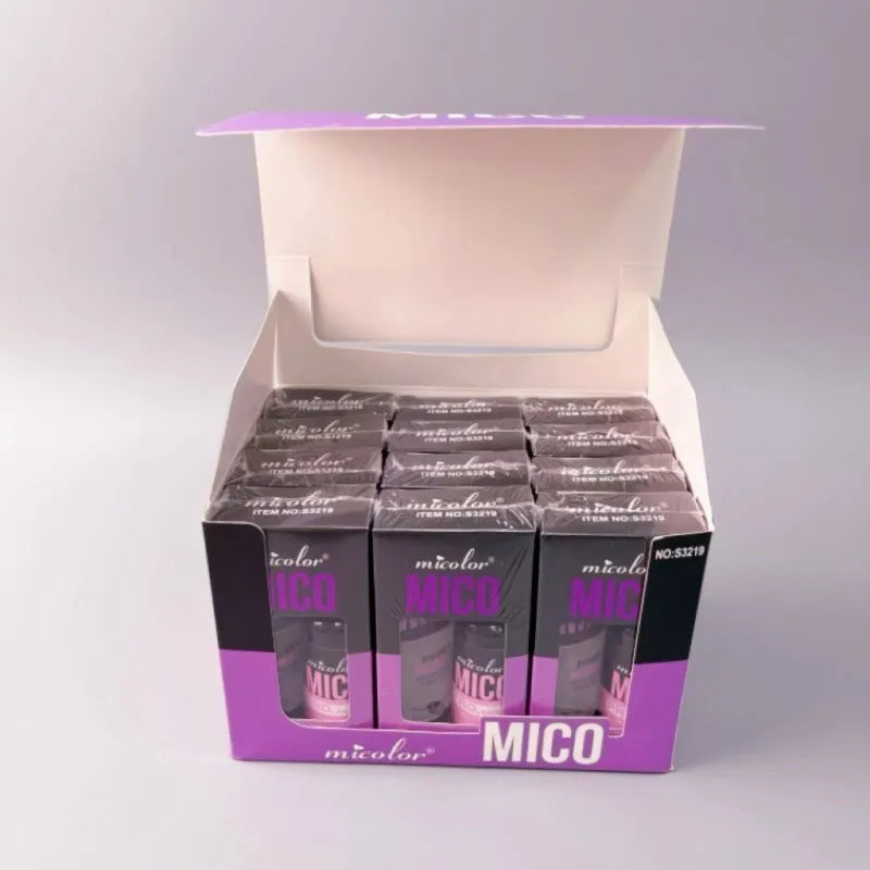 Makeup primer and finishing spray two-in-one set with 45ml and 40ml bottles monochrome design