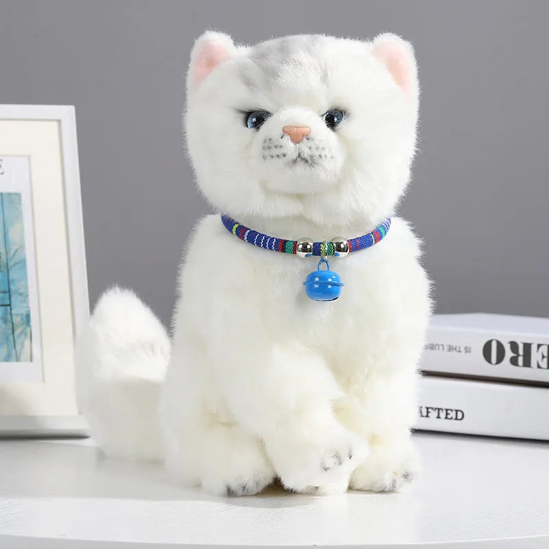 Coloured ethnic pattern adjustable pet collar for dog or cat with a small metal bell attached.