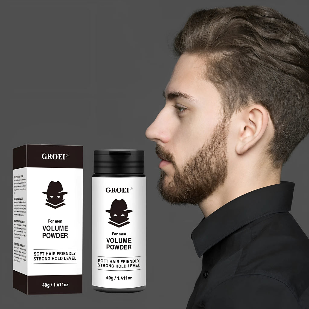 40g hair styling powder in a compact container for oil control and fluffy volumising