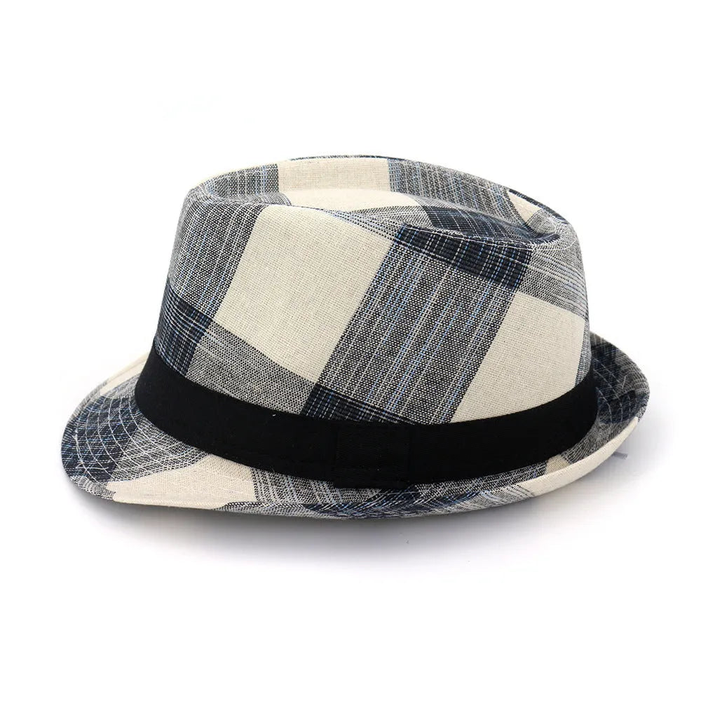 Blue bell crown polyester sun hat with 4.5cm brim for outdoor sun protection