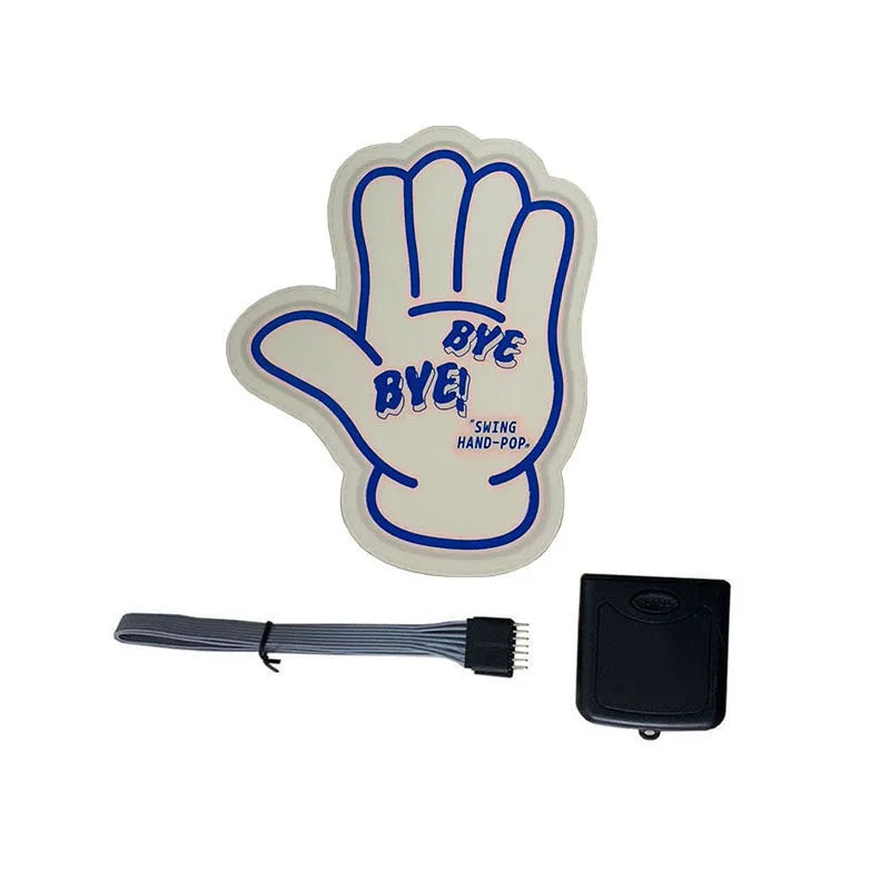 Self-adhesive luminous wall stickers with driver and connecting line for interior decoration