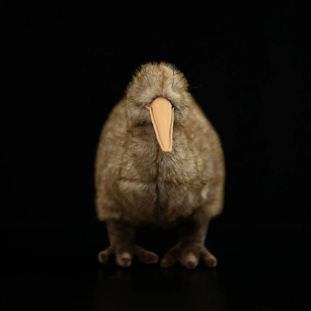 Kiwi plush toy New Zealand Juwei doll 25cm height 13cm width chemical fibre
