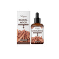 30ml glass bottle of sandalwood essential oil fragrance product
