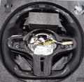 Black carbon fibre BMW steering wheel with LED controls for X3 X5 models