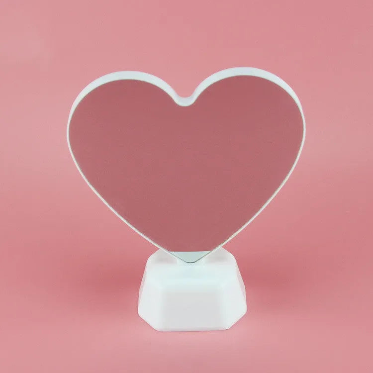 LED double-sided love tunnel light with plastic housing and USB power connection
