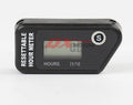 Black YSDS waterproof LCD digital timer for engine maintenance on ATV motorcycle motorboat lawn mower