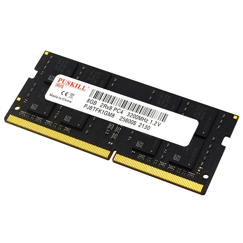 DDR4 notebook memory bar 260-pin 2400 2666 3200 MHz single module for laptop upgrade