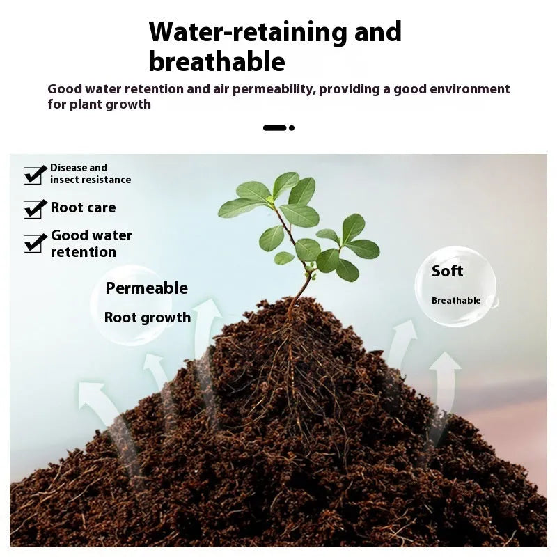 Eight sizes of nutrient soil planting blocks for vegetable seedling cultivation