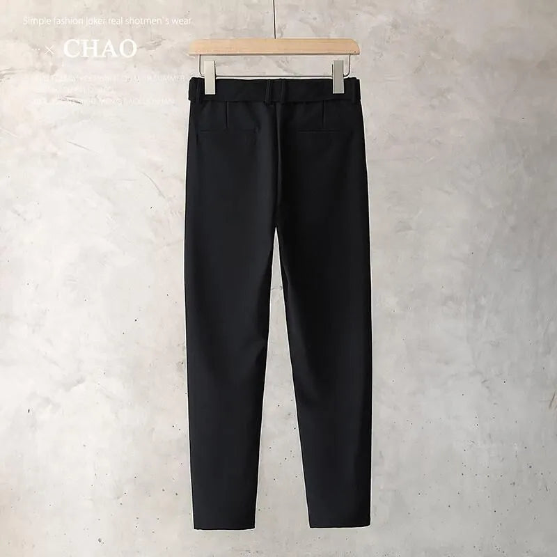 Boys slim straight wool blend trousers in tapered cut available in multiple sizes and colours