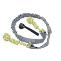 Cotton rope dog tug of war toy in black, grey or red for interactive play