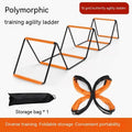 Plastic butterfly agility ladder and jump grid set for youth physical development training