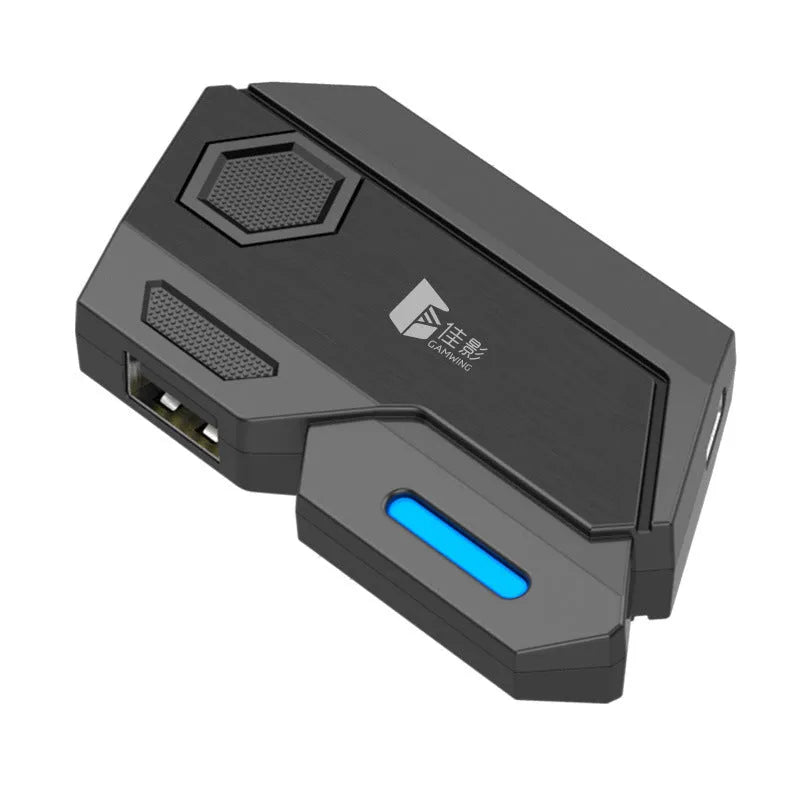 Gamwing Jiaying MIX USB keyboard mouse converter for mobile gaming in official suit colour
