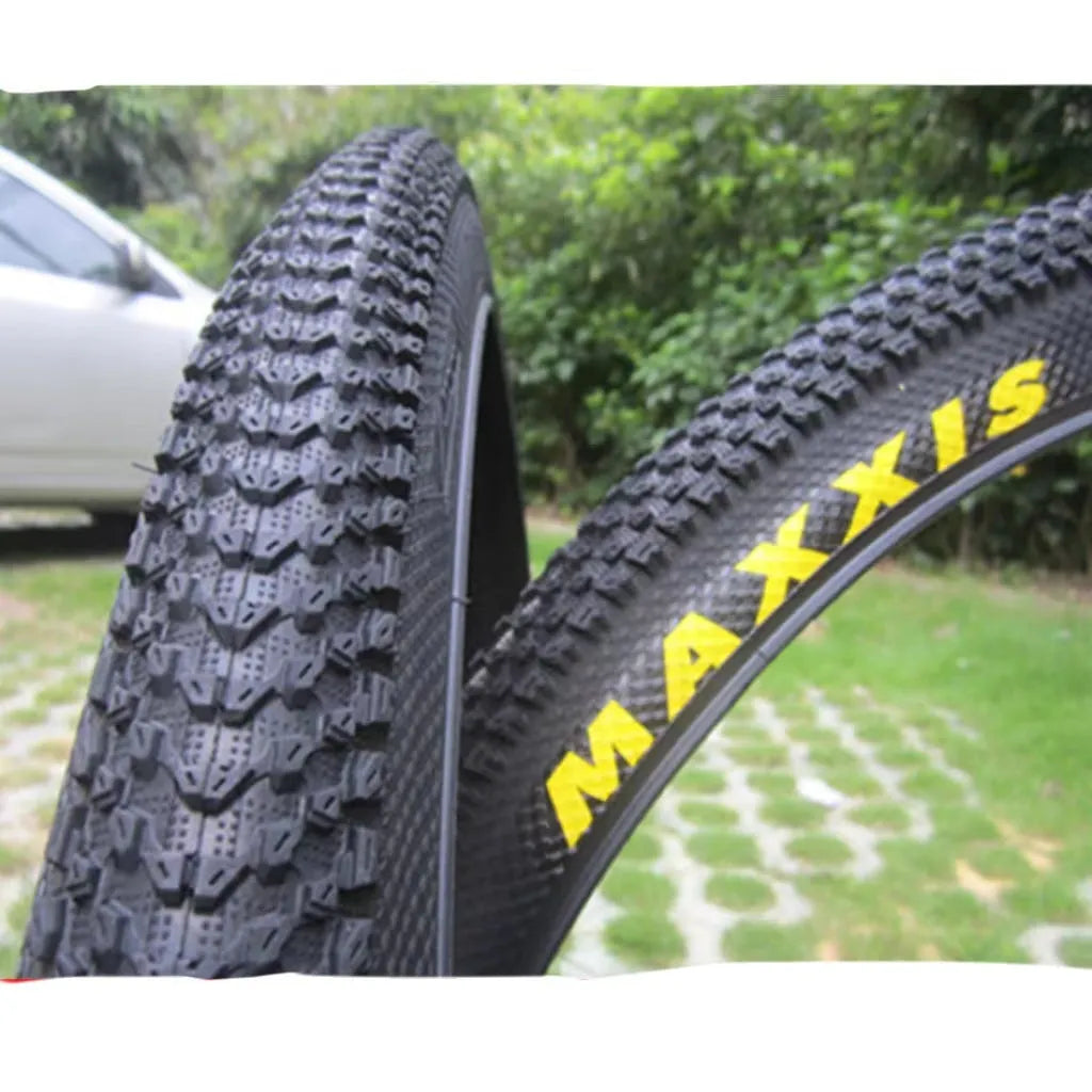Mountain bike ultralight puncture proof tyre showing tread pattern, available in multiple wheel sizes.