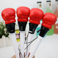 Four pressure relief boxing press ejection pens with 0.7mm bullet tips and black ink