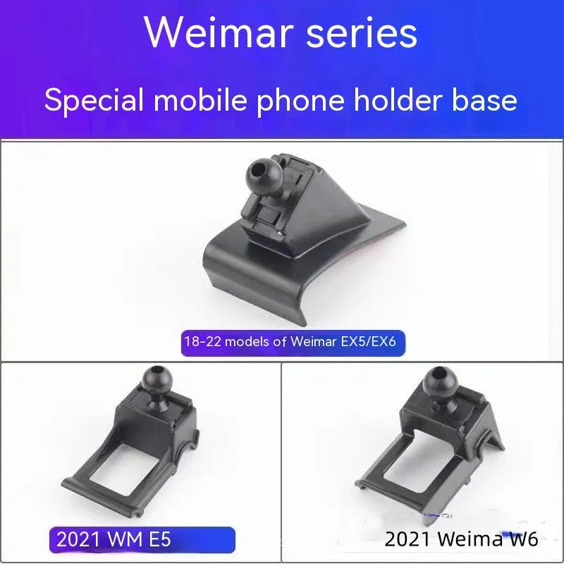 GOODWAY car dashboard mobile phone holder with 360-degree rotating bracket