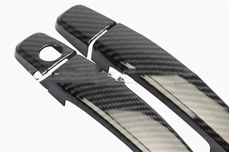 Carbon fibre pattern door handle cover for Opel Vauxhall Astra 2004-2015 models