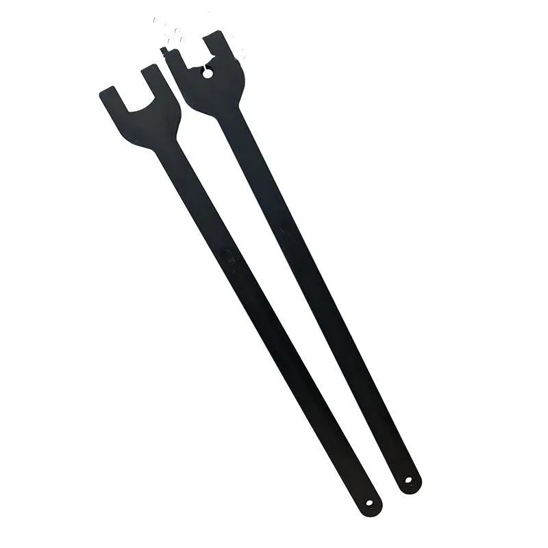 Two Land Rover fan wrench tools, sizes 36mm and 40mm, made from alloy steel for auto repair.
