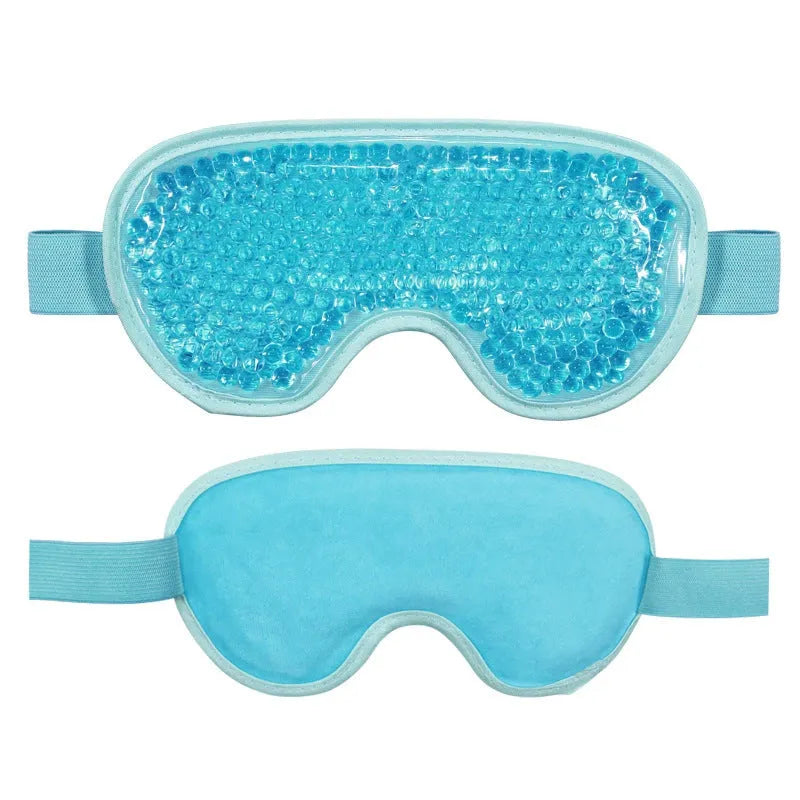 White portable eye care device with hot compress and atomisation functions on display