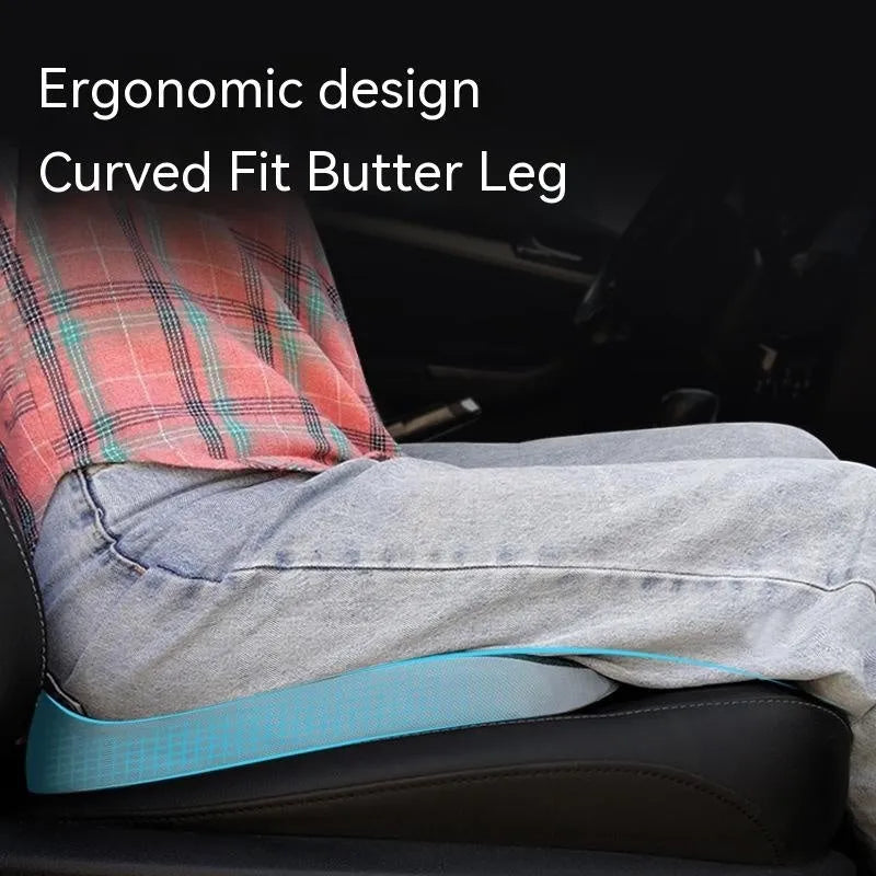 Curved bevel seat cushion for tailbone and anal support in solid colour options.