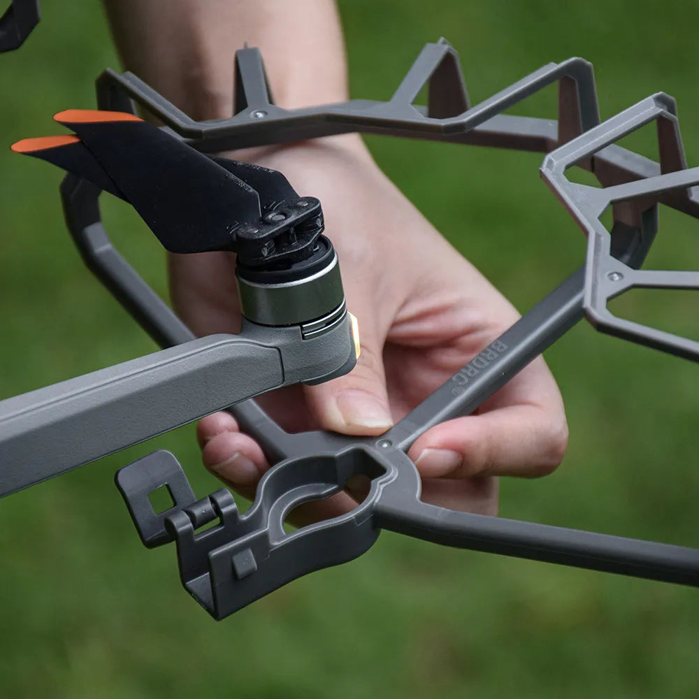 Grey ABS plastic propeller anti-collision protection ring for DJI Mavic Air 2 and Air 2S drones.