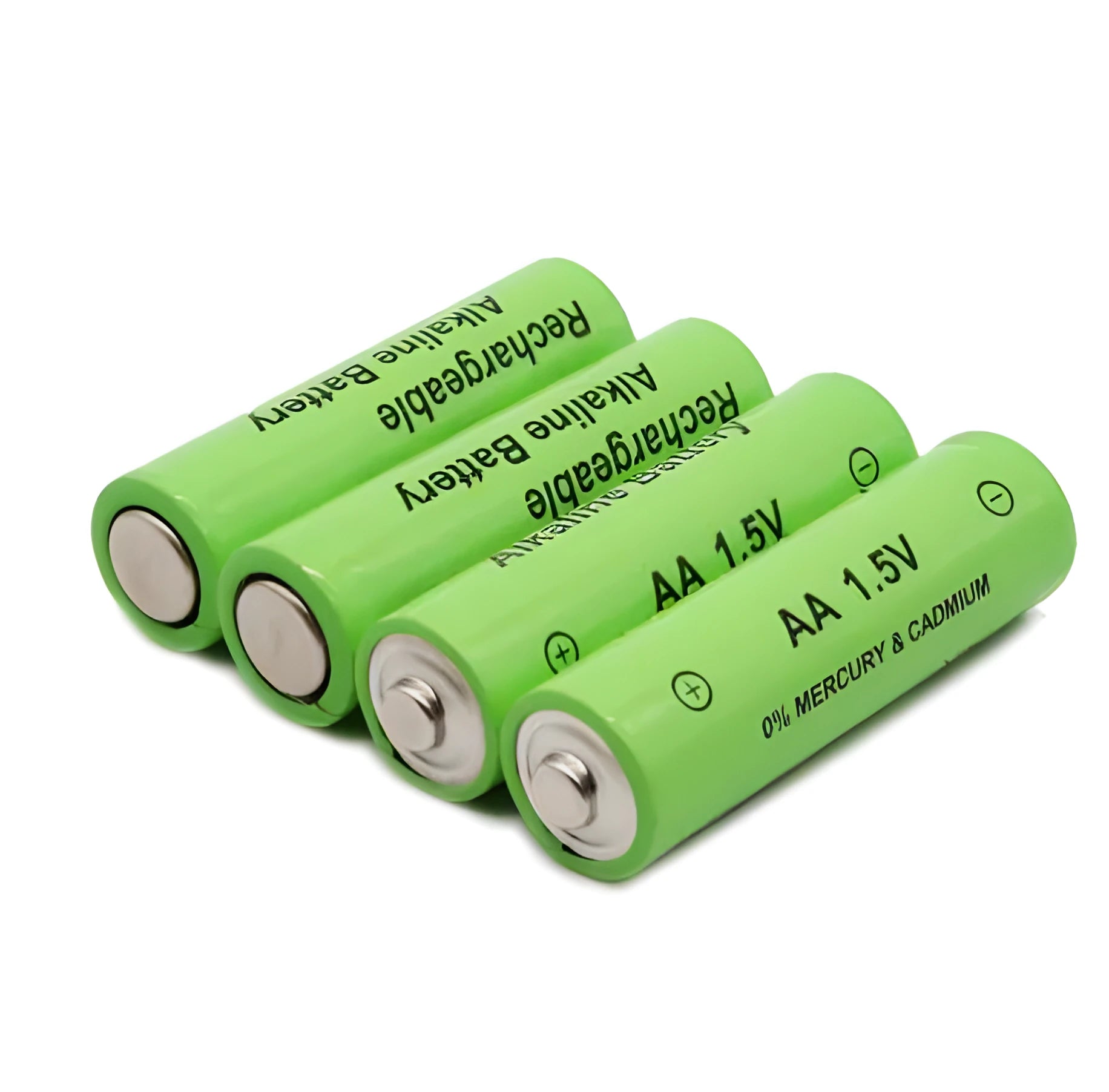 AA size 3000mAh alkaline rechargeable battery labelled 1.5V